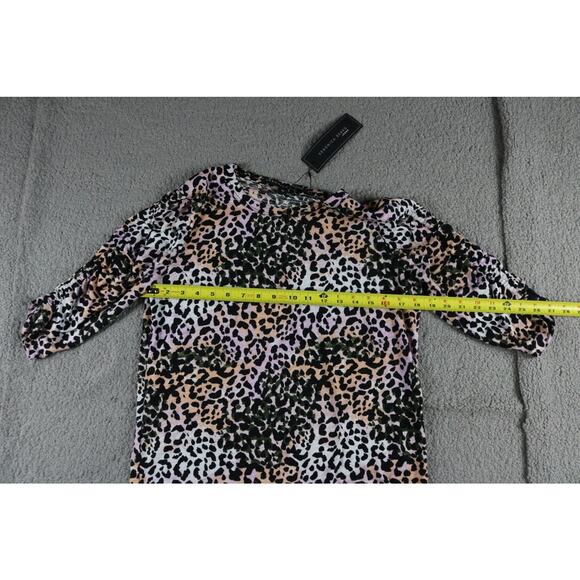 Veronica Beard Waldorf Leopard Print T- Shirt - Picture 7 of 8